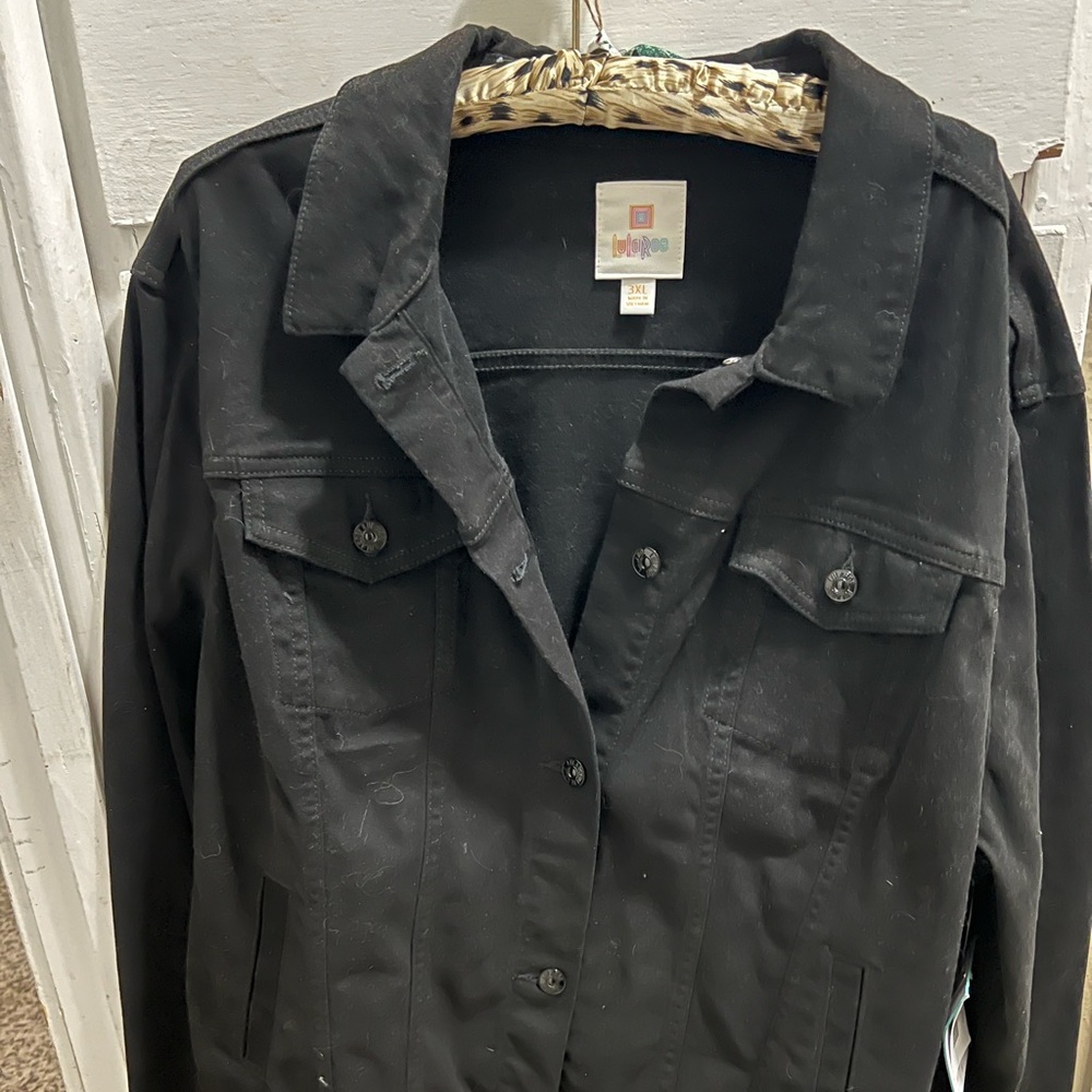 NWT 3XL LuLaRoe denim jacket